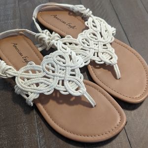 Crochet thong sandal American Eagle